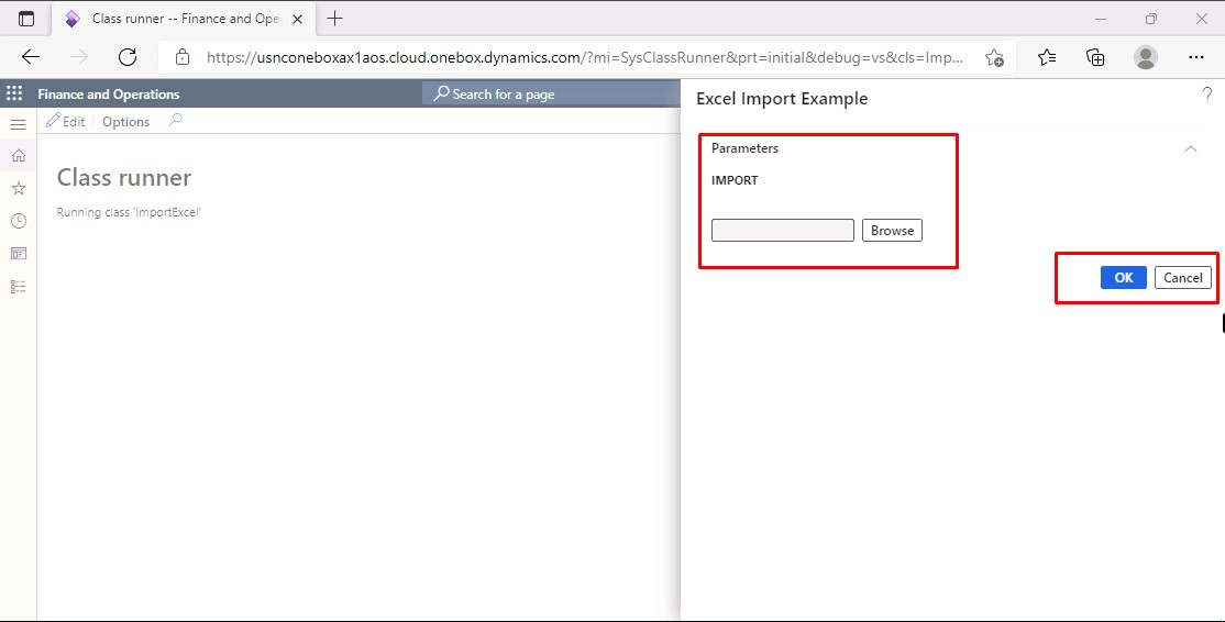 How to Import Records from Excel Using X++ Code in D365FO